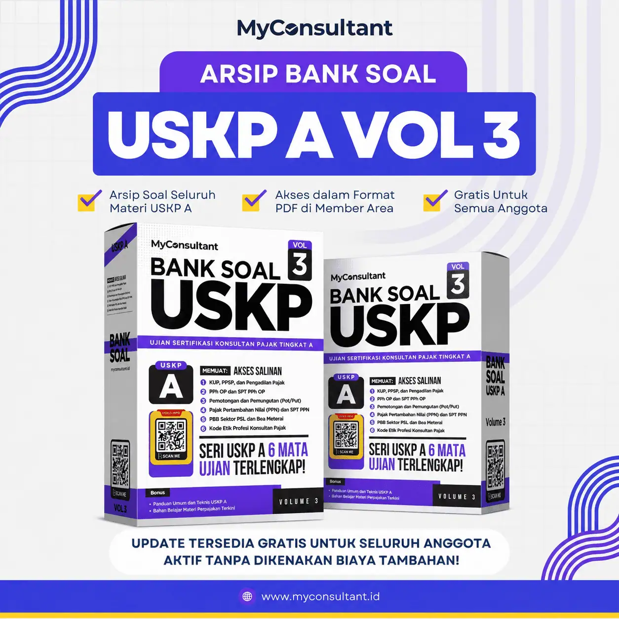 Bank Soal USKP A Volume 3 Banner