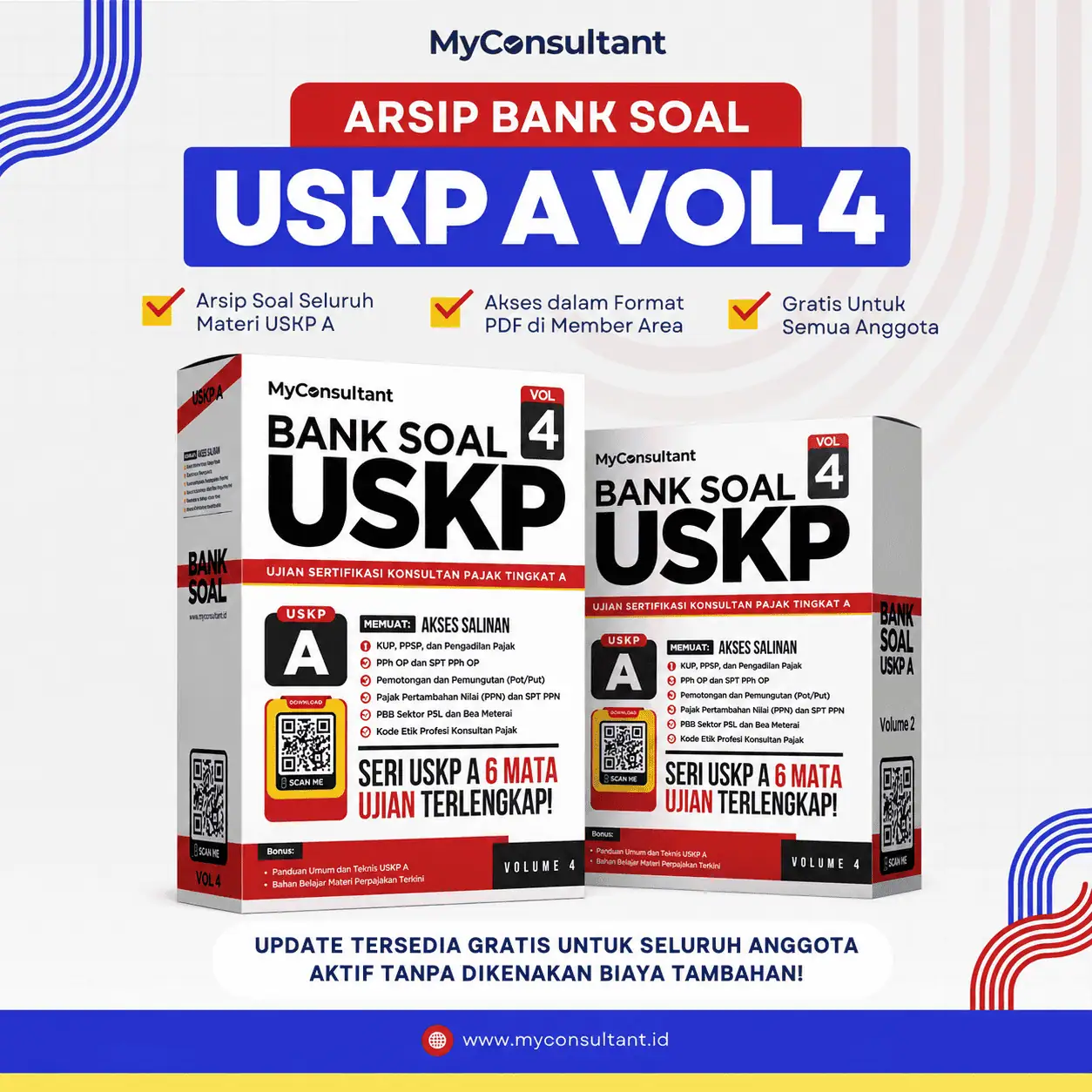 Bank Soal USKP A Volume 4 Banner