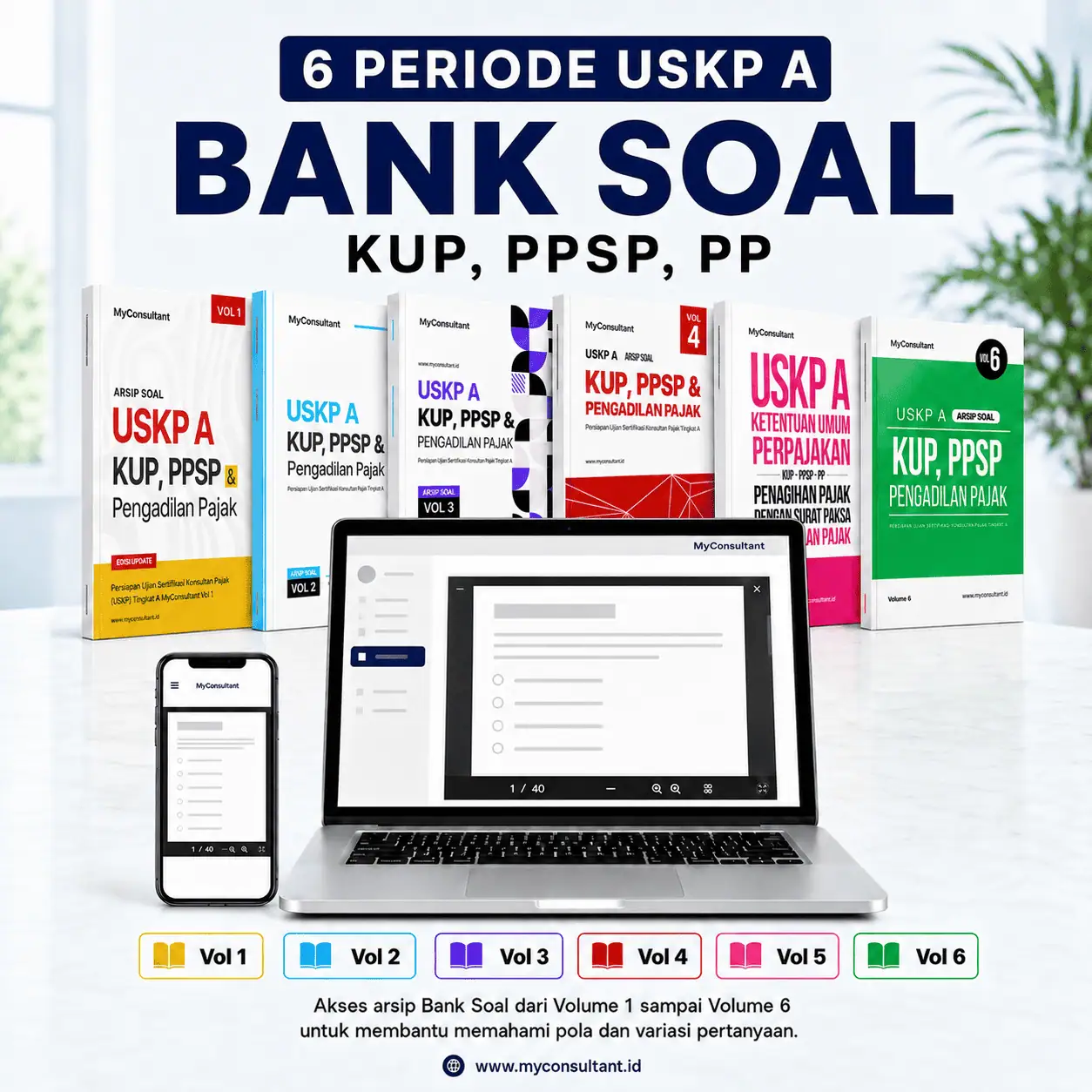 Bank Soal KUP, PPSP, PP USKP A 6 Periode Ujian