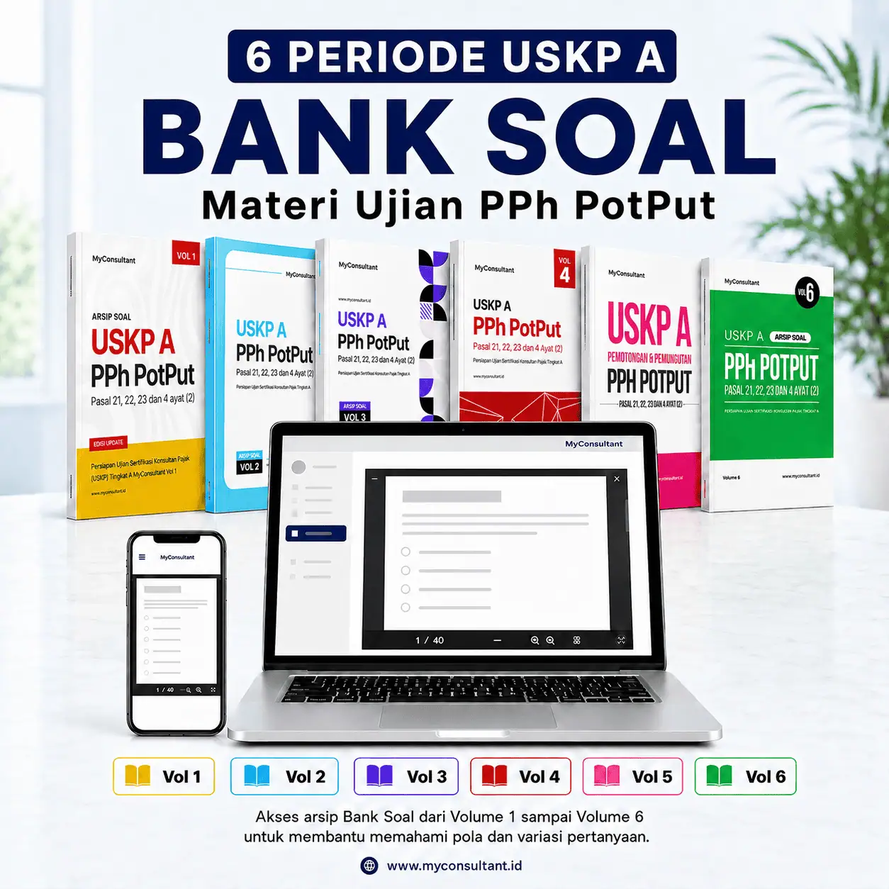 Bank Soal PPh PotPut USKP A 6 Periode Ujian