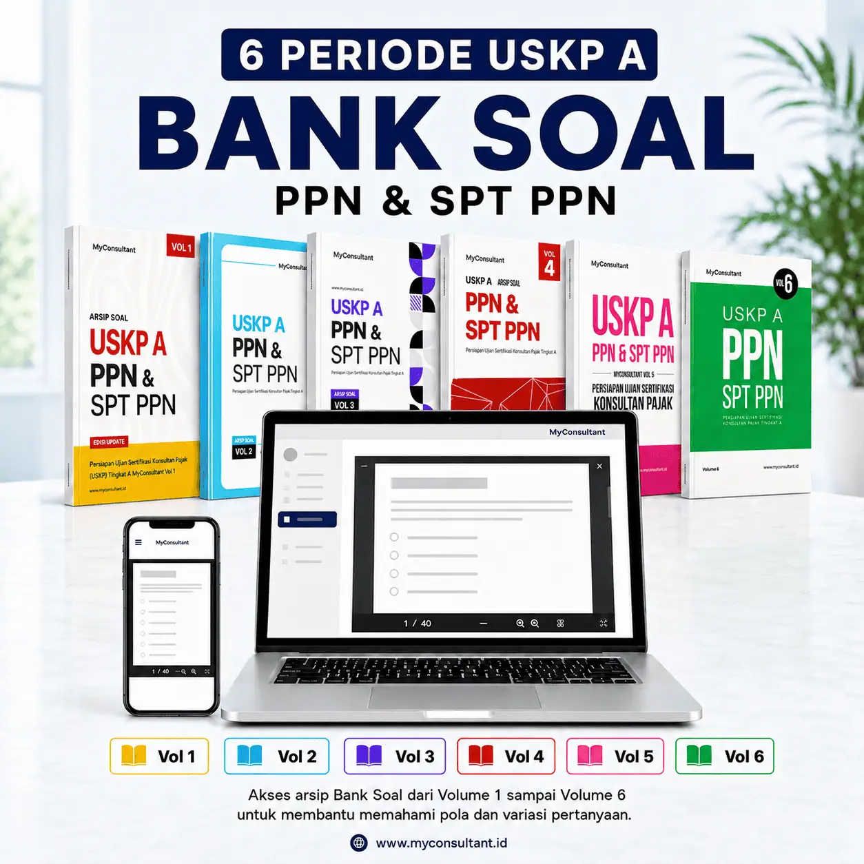 Bank Soal PPN & SPT PPN USKP A 6 Periode Ujian