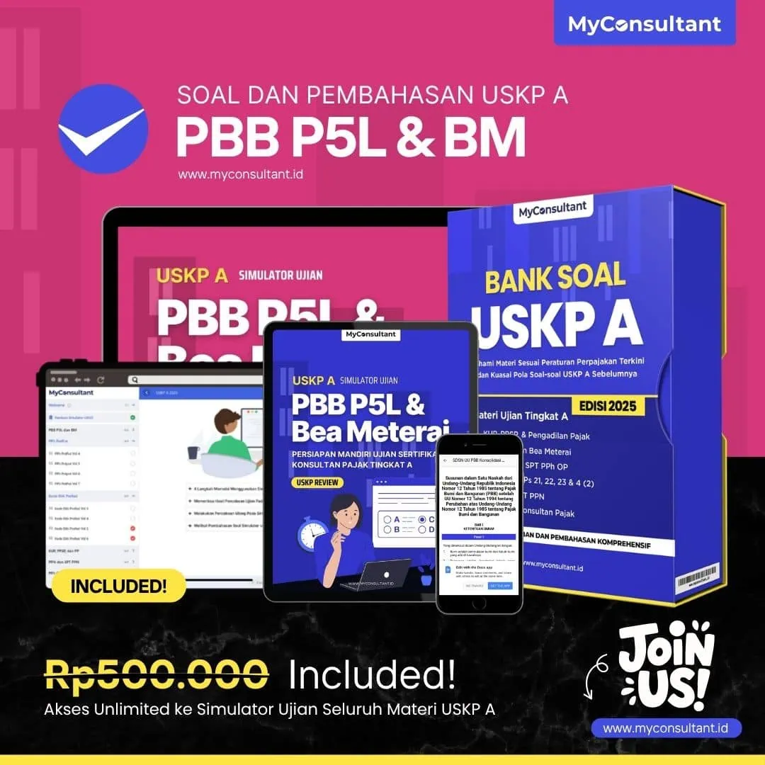 Ilustrasi materi Pajak Bumi dan Bangunan (PBB) Sektor P5L serta Bea Meterai untuk ujian USKP A