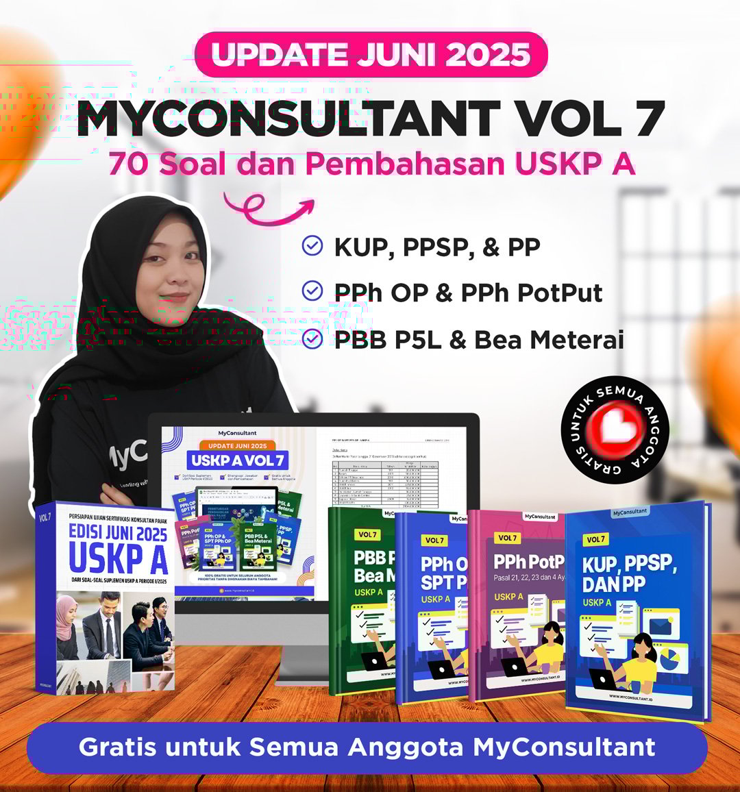 Update Soal USKP A MyConsultant Vol7