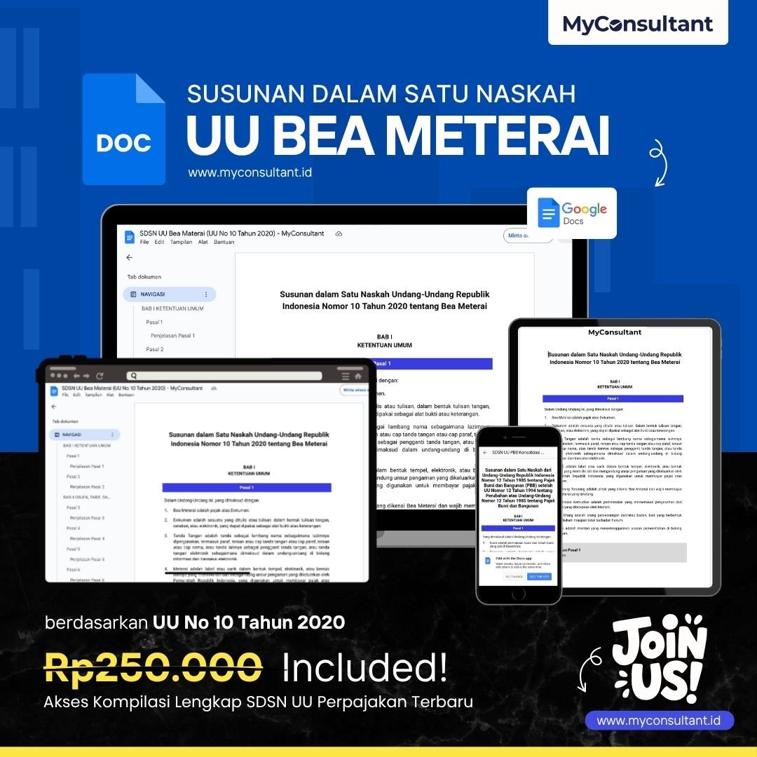 SDSN UU Bea Meterai