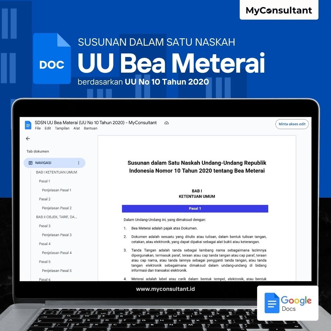 SDSN UU Bea Meterai