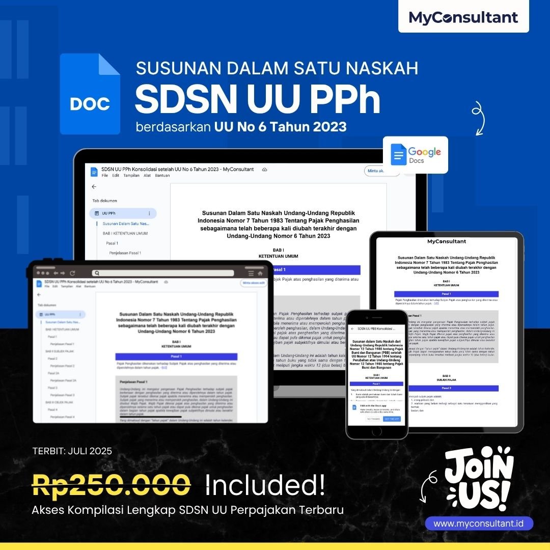 SDSN UU PPh berdasarkan UU No 6 Tahun 2023
