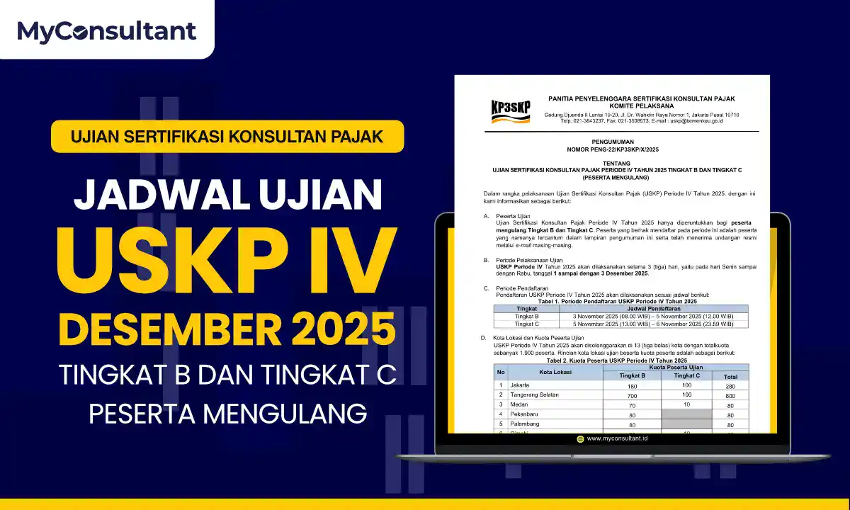 Jadwal USKP IV Desember 2025 Tingkat B dan C