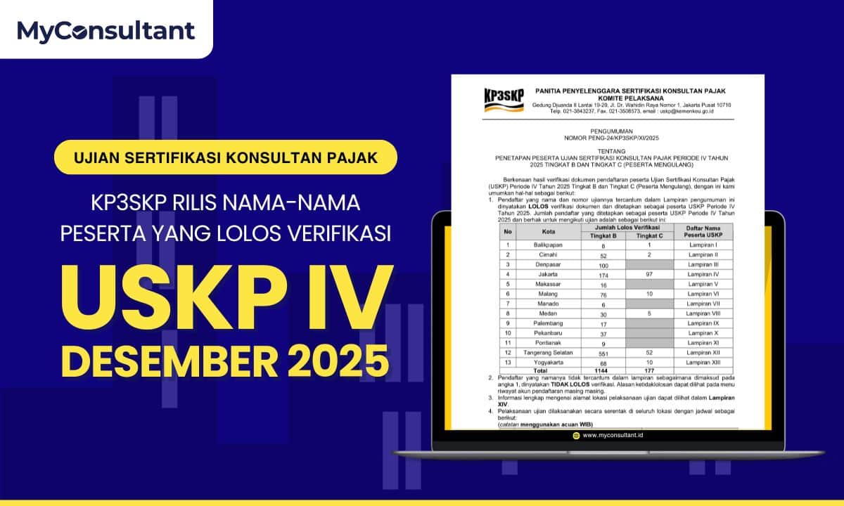 Pengumuman Penetapan Peserta USKP IV 2025